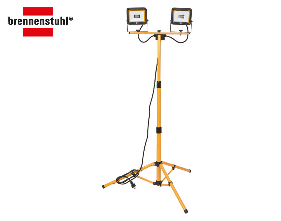Stavebný LED reflektor so statívom Brennenstuhl JARO 4050 T