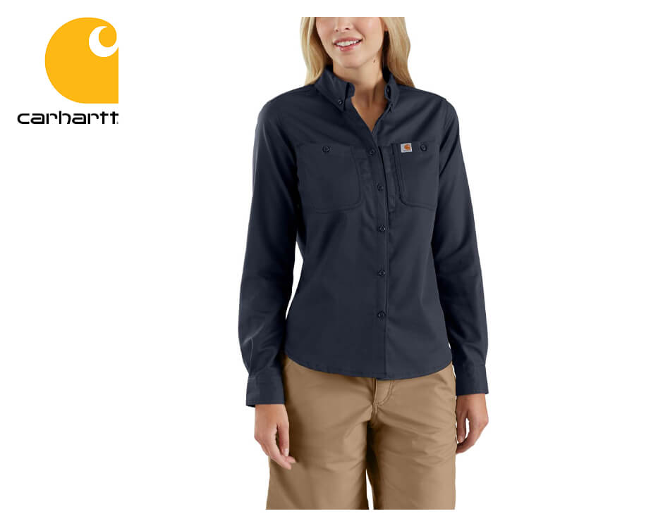 Dámska košela Carhartt Workwear Long Sleeve Work Shirt / Navy
