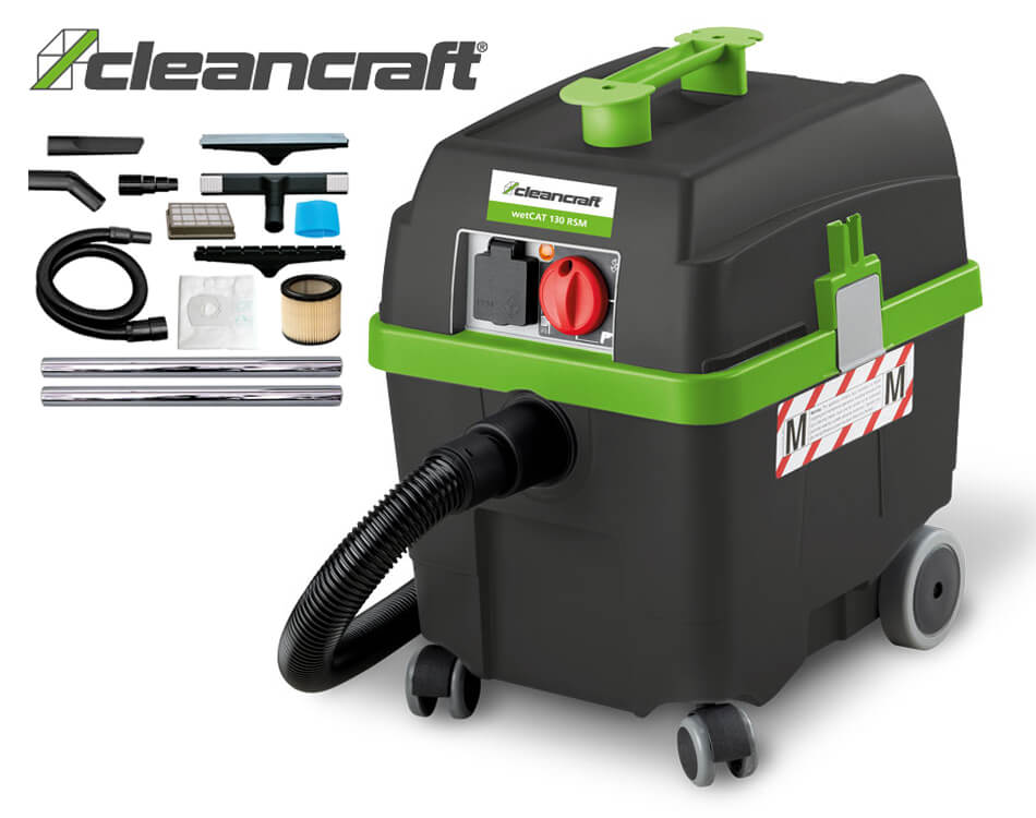 Dielenský vysávač Cleancraft wetCAT 130 RS