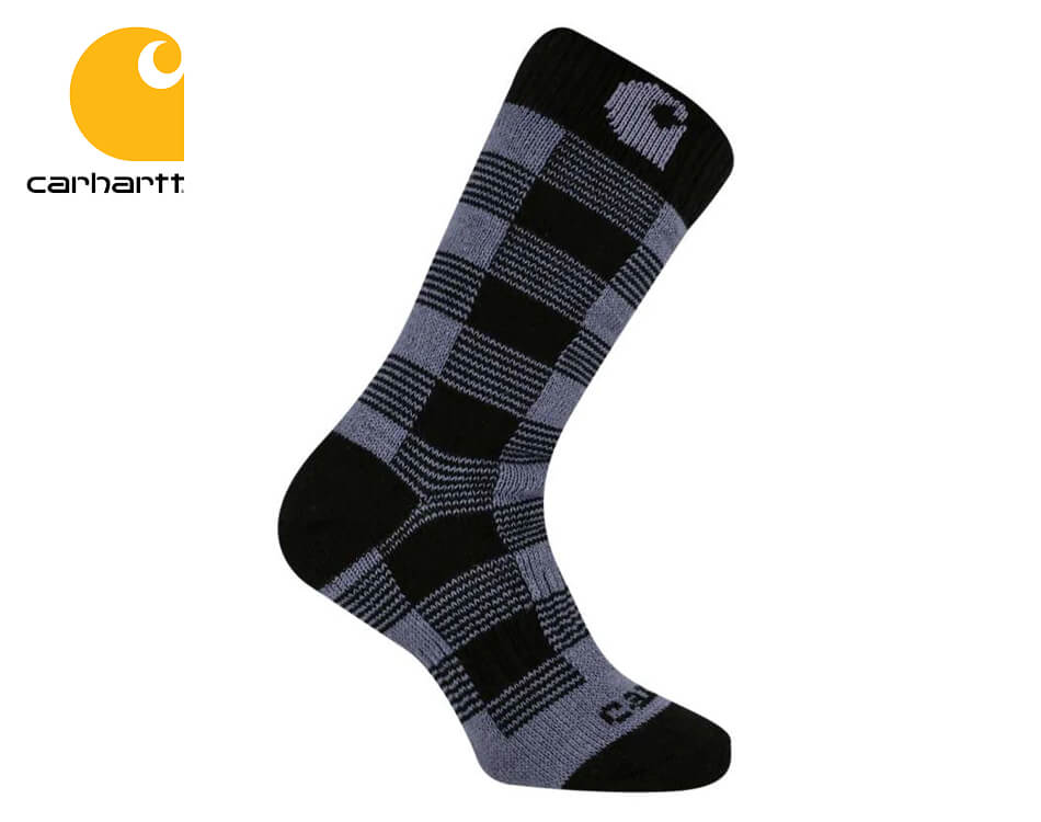 Dámske ponožky Carhartt Thermal Plaid Crew Sock