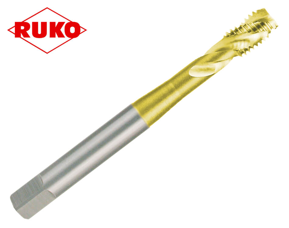 Strojný závitník Ruko HSS/TiN DIN 371 C / M 5 x 0,8 mm