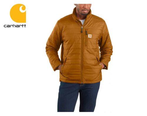 pracovna bunda carhartt rain defender insulated jacket carhartt brown