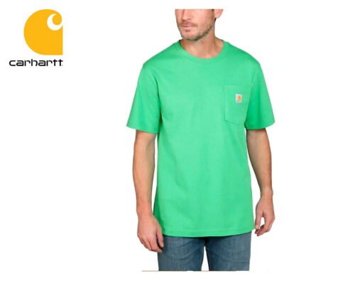 tricko carhartt workwear pocket short sleeve t shirt malachine