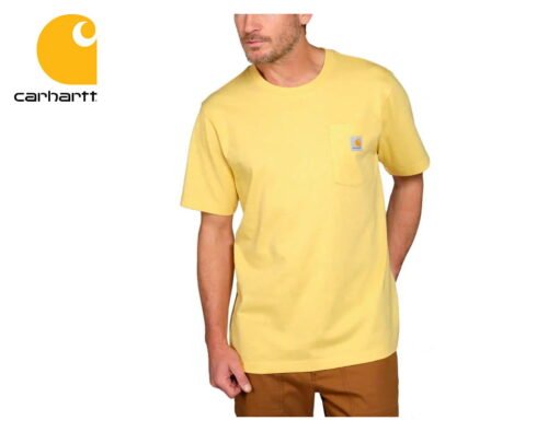 tricko carhartt workwear pocket short sleeve t shirt sundance heather