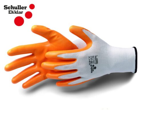 pracovne rukavice schuller allstar orange
