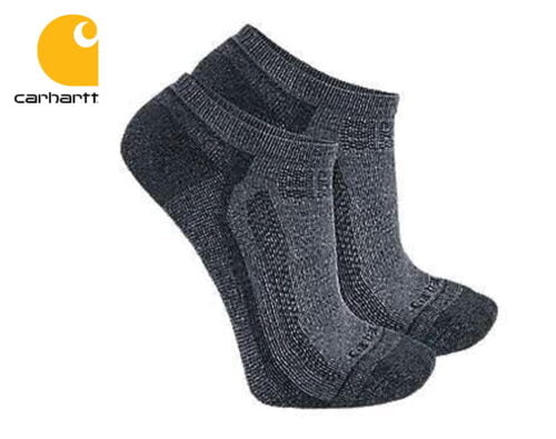 ponozky carhartt force midweight low cut sock black 3 pary