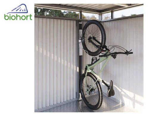 drziak na bicykle pre zahradne domceky biohort bikelift