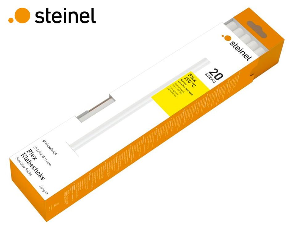 Lepiace tavné tyčinky Steinel Flex / Ø 11 mm / 250 mm / 600 g