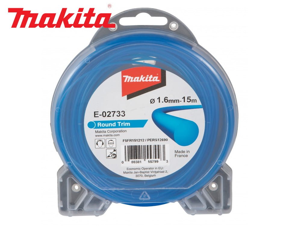 Okrúhle žacie lanko Makita / Ø 1,6 mm / 15m