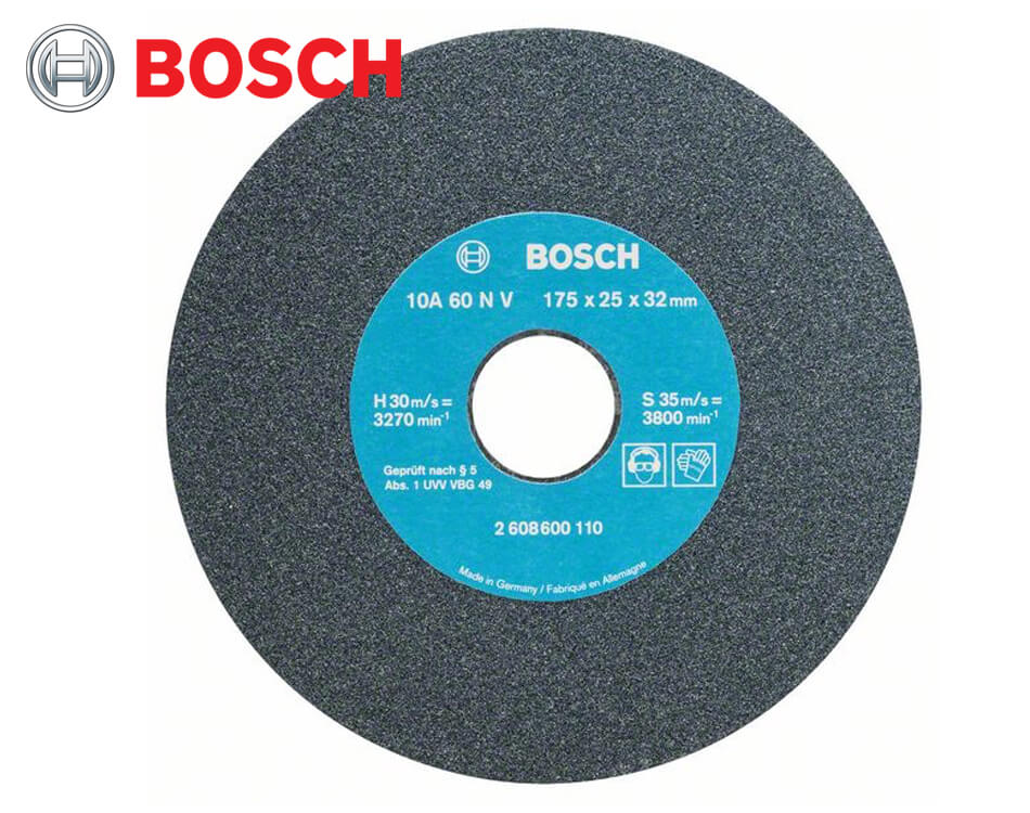 Brúsny kotúč pre kotúčové brúsky na kov Bosch Ø 175 x 25 / Ø 32 mm / K60