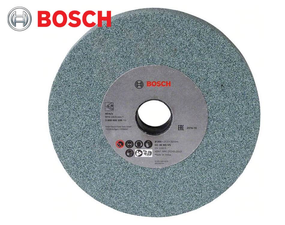 Brúsny kotúč pre kotúčové brúsky na kov Bosch Ø 200 x 25 / Ø 32 mm / K46