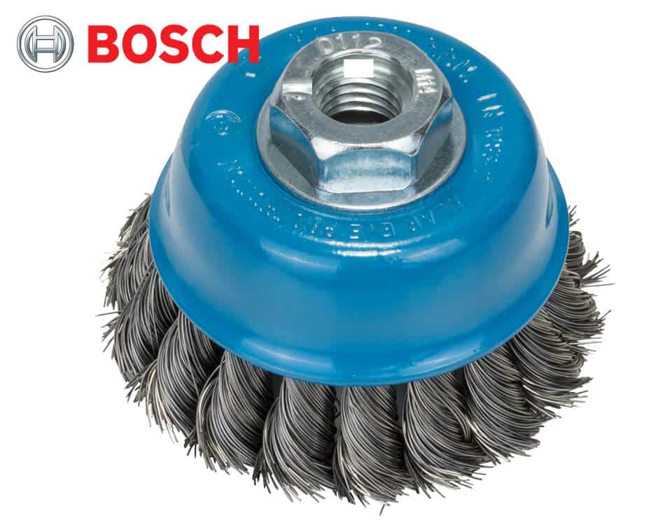 Oceľový brúsny kartáč pre uhlové brúsky Bosch ø 65 mm