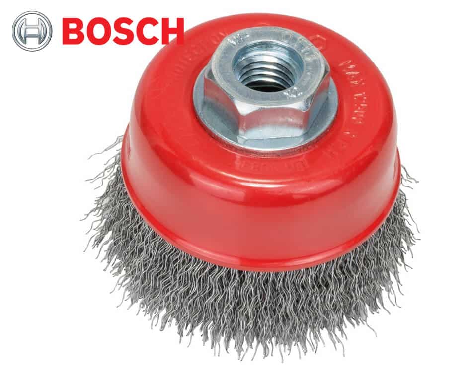 Oceľový brúsny kartáč pre uhlové brúsky Bosch ø 75 mm / 0,3 mm