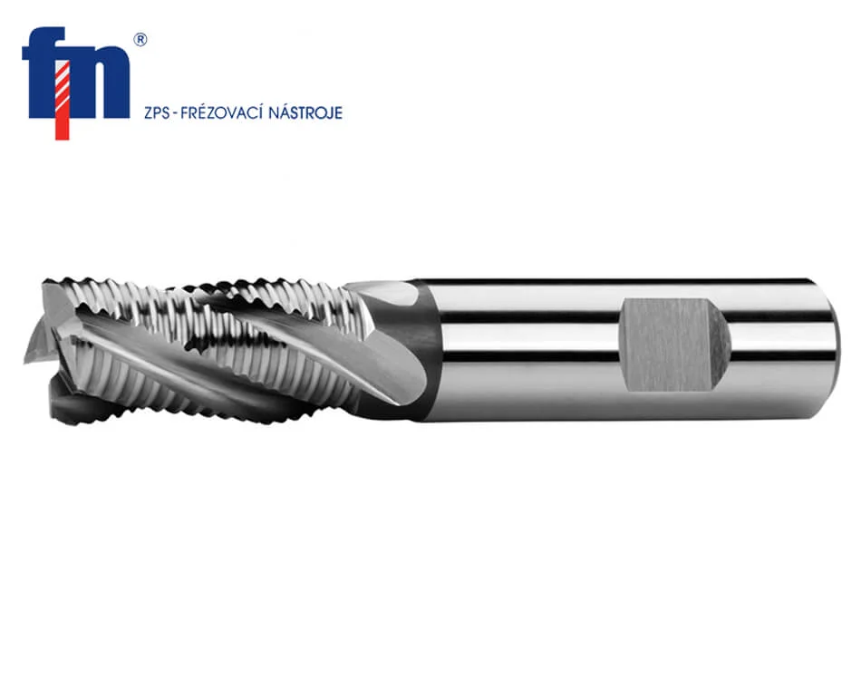 4-britá valcová čelná stopková fréza na oceľ ZPS HSS/Co8 typ NR ø 16 x 92 mm