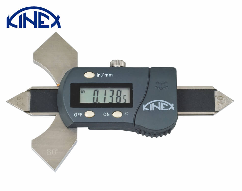 Digitálna mierka na meranie kútových zvarov Kinex 0.01 mm / 0  – 20 mm