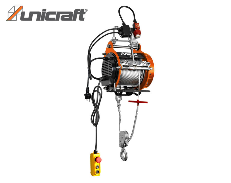 Elektrický lanový kladkostroj Unicraft ESW 500