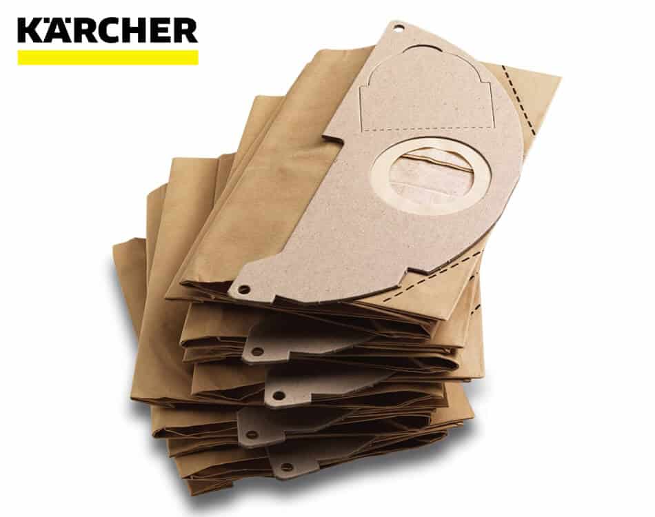 Papierové filtračné vrecká do vysávačov Kärcher - WD 2