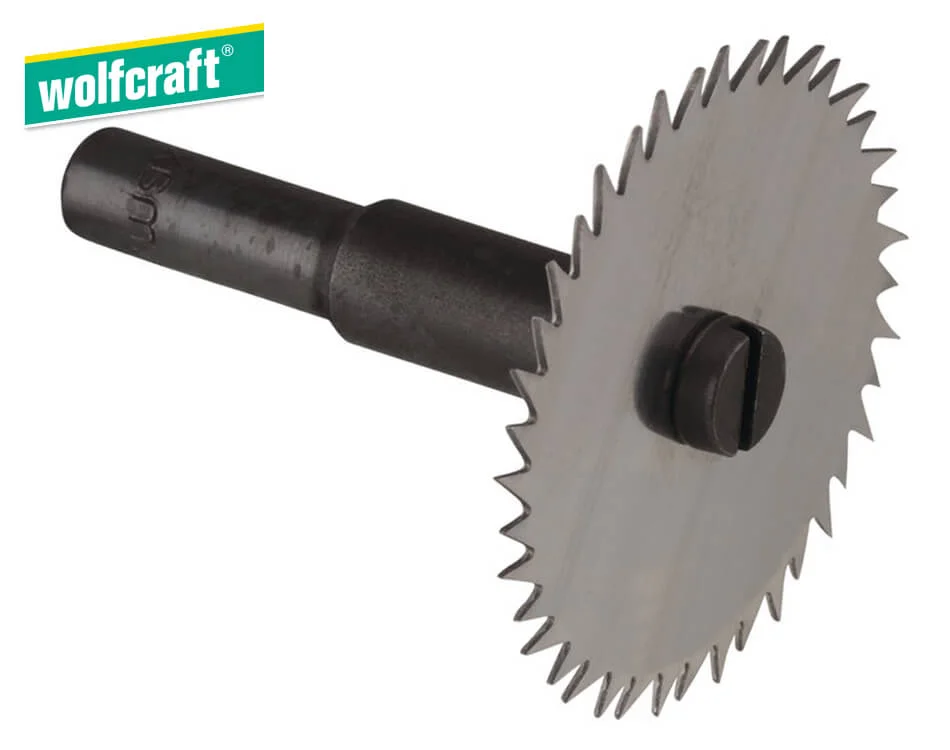 Kotúčová drážkovacia stopková fréza na drevo Wolfcraft WS ø 45 mm / 1,5 mm / 8,5 mm