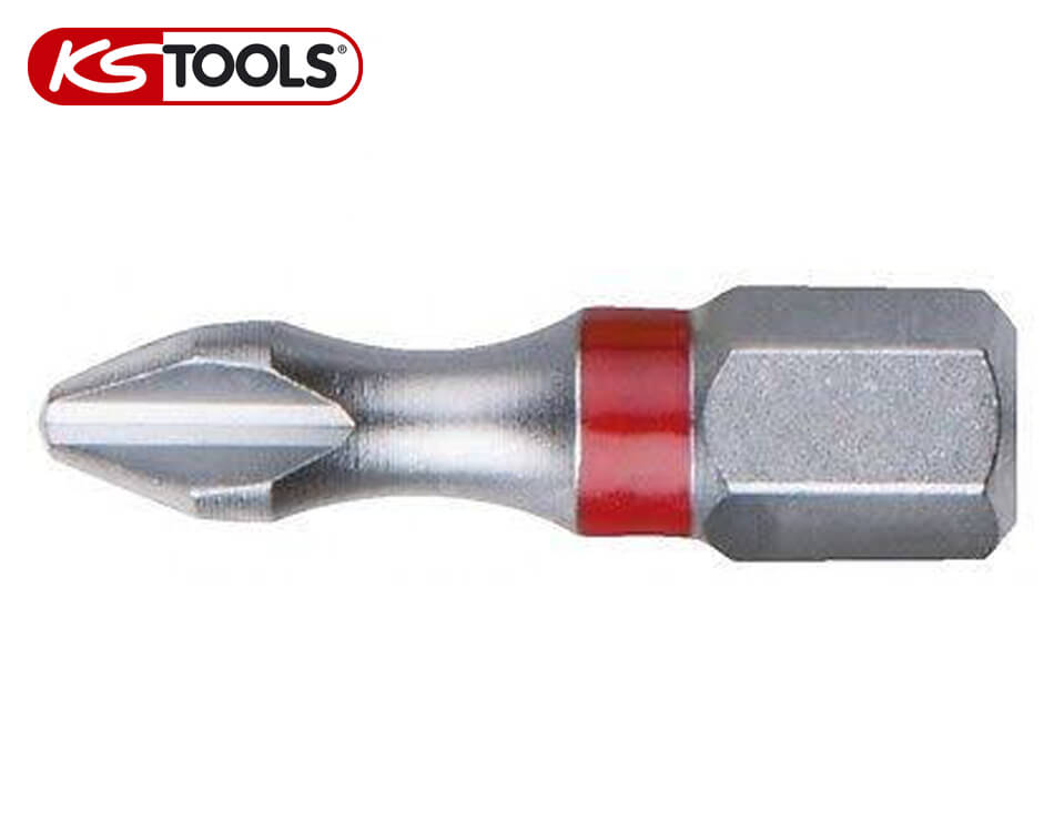 Krížový skrutkovací bit KS Tools TORSIONpower PH 1 x 25 mm