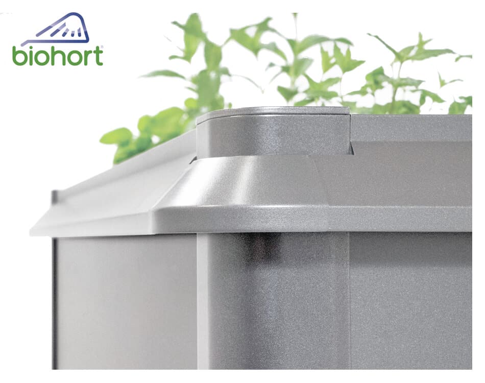 Ochrana proti slimákom pre záhradné boxy Biohort HochBeet 1 x 0,5 šedý