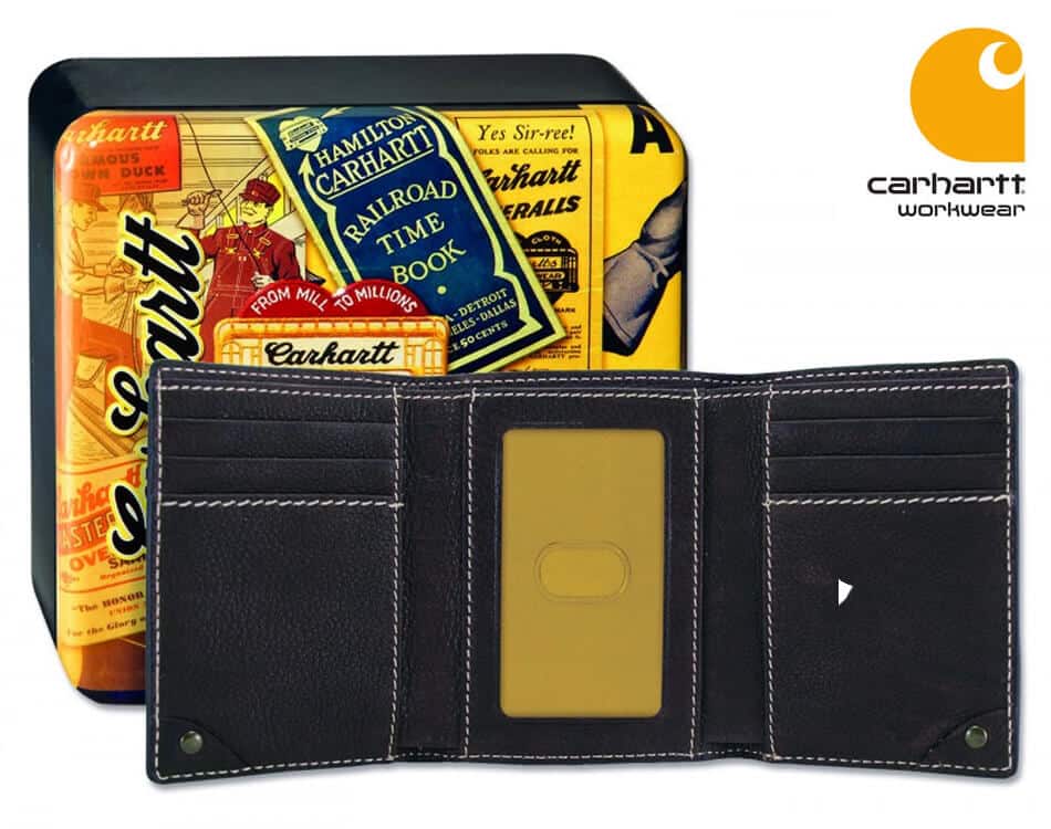 Peňaženka Carhartt Tri Fold Wallet Black