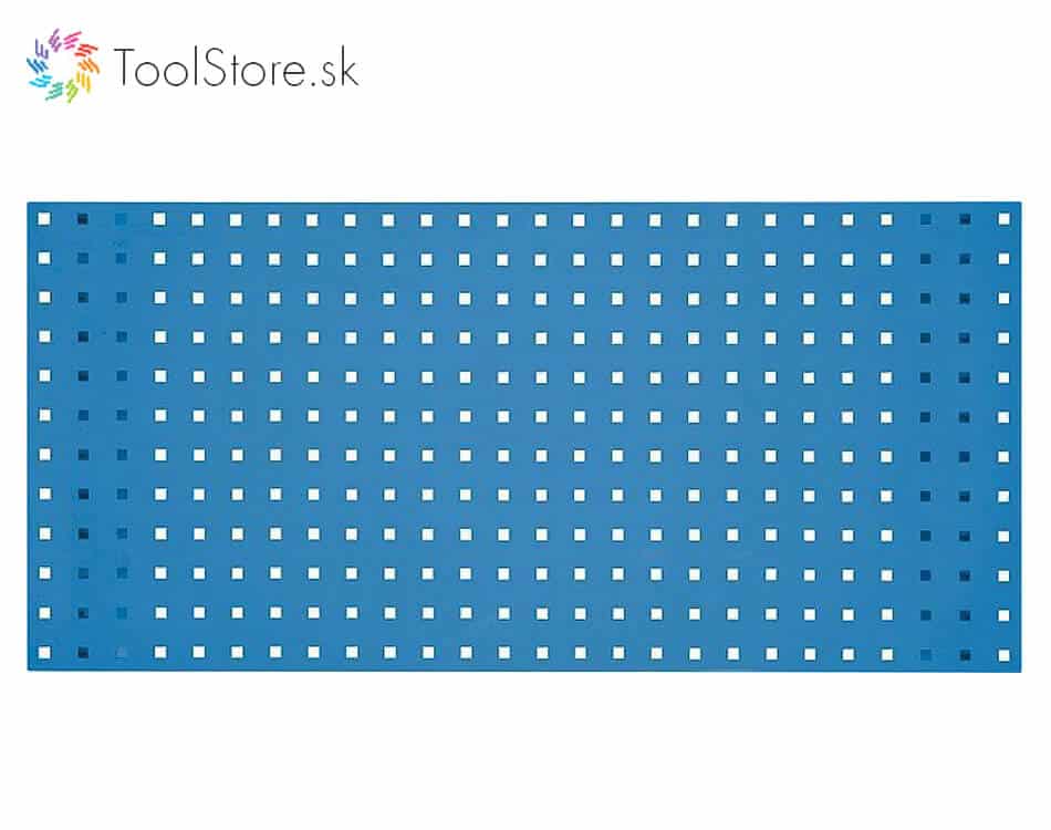 Perforovaný panel na náradie ToolStore Multi / 200 cm / modrý