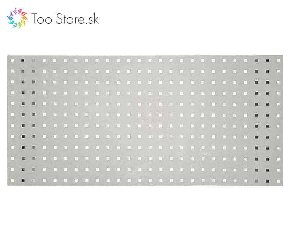 Perforovaný panel na náradie ToolStore Multi / 150 cm / šedý