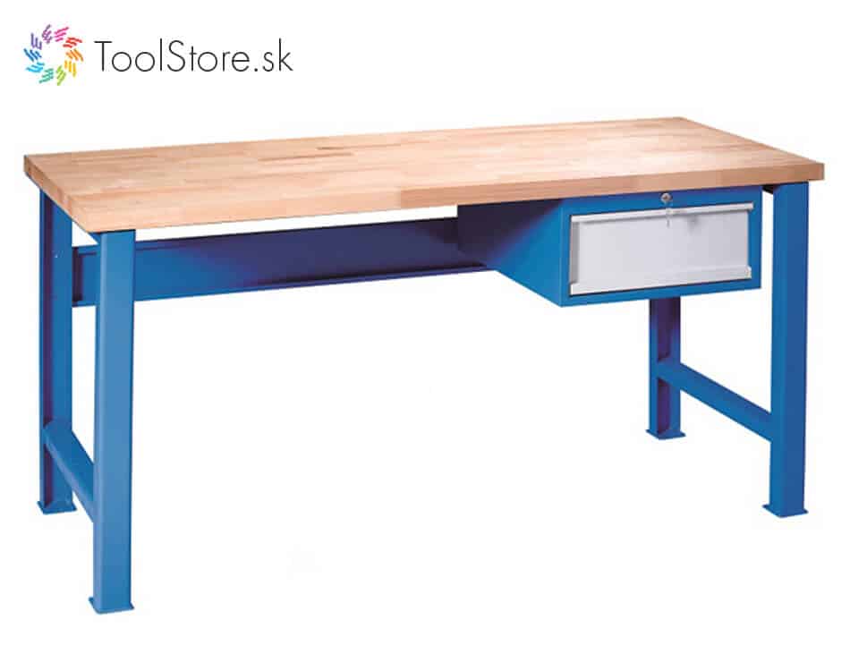 Dielenský pracovný stôl ToolStore Variant so zásuvkou 170 cm