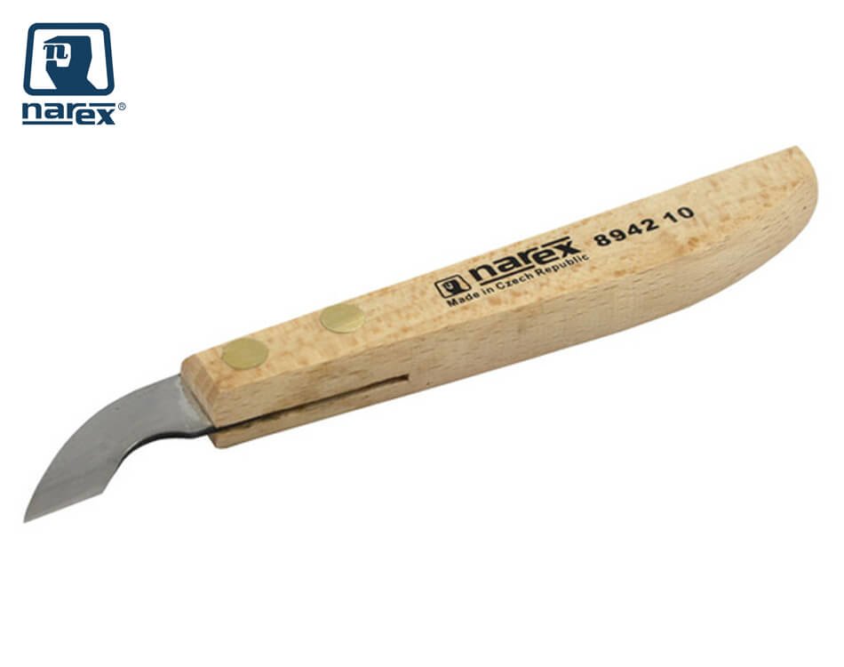 Malý vyrezávací rezbársky nôž na drevo Narex Wood Line Standard