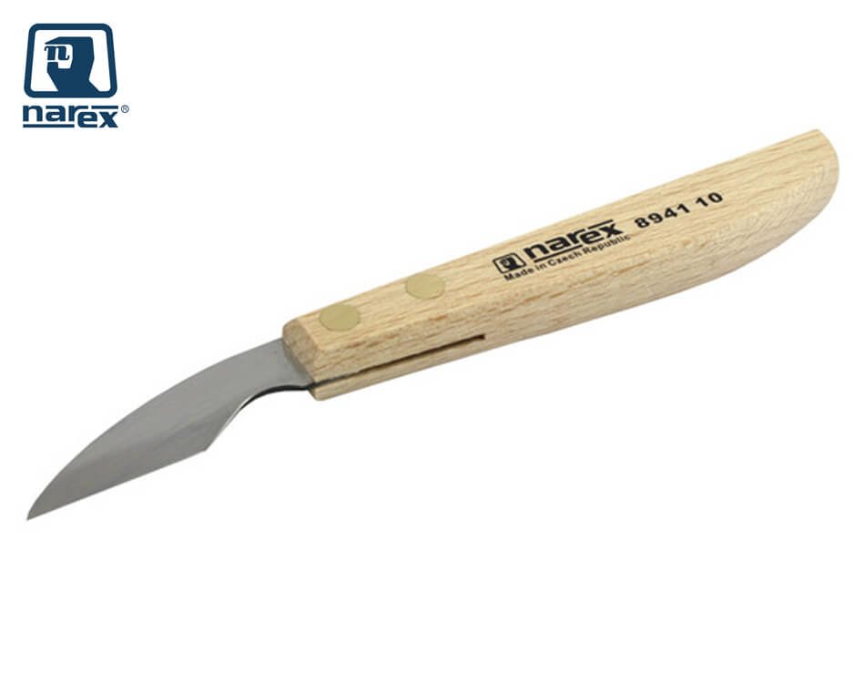Veľký vyrezávací rezbársky nôž na drevo Narex Wood Line Standard