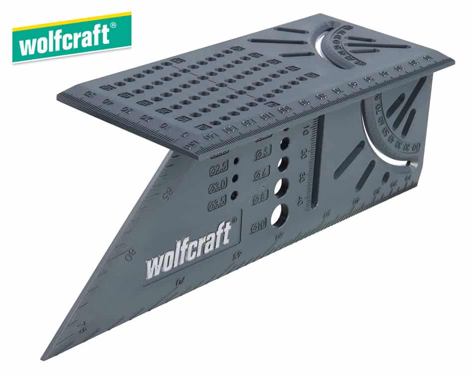 Rysovací a značkovací 3D uholník Wolfcraft