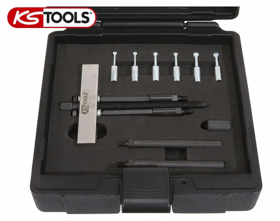 Sada univerzálnych sťahovákov na guličkové ložiská KS Tools 5,5 – 8 mm / 21 dielna