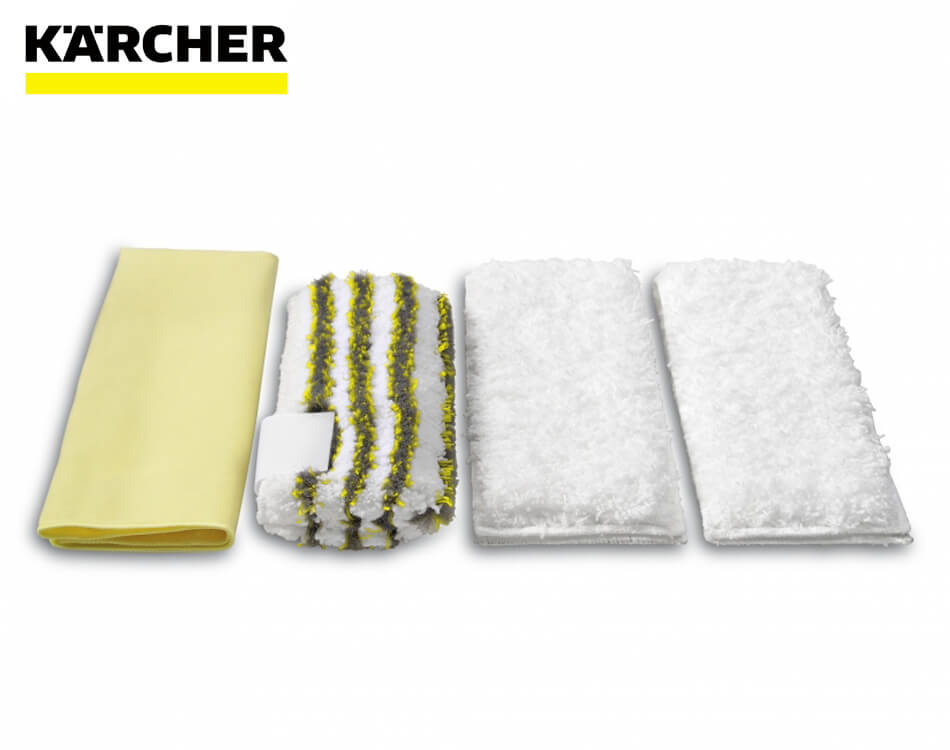Sada utierok z mikrovlákna pre kúpeľňe pre parné čističe Kärcher SC a SG