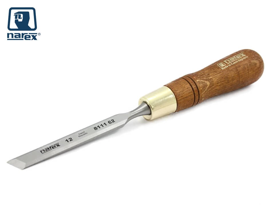 Šikmé dláto na drevo ľavé Narex Premium Wood Line Plus – 12 mm