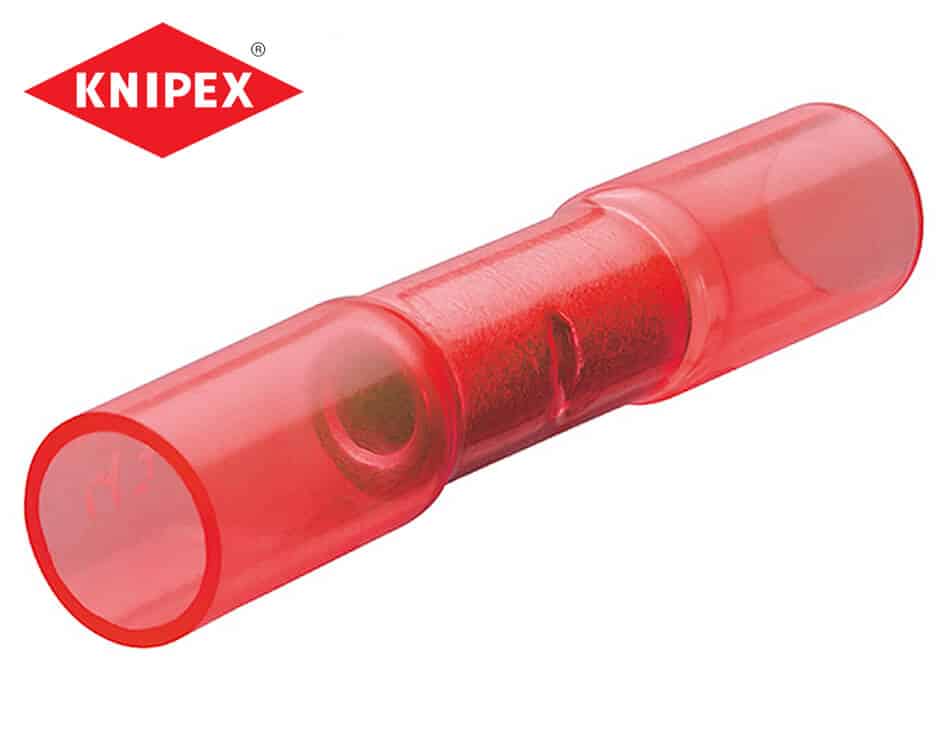 Spojovací lisovací článok so sťahovacou bužirkou Knipex 0,5 – 1 mm / 100 ks