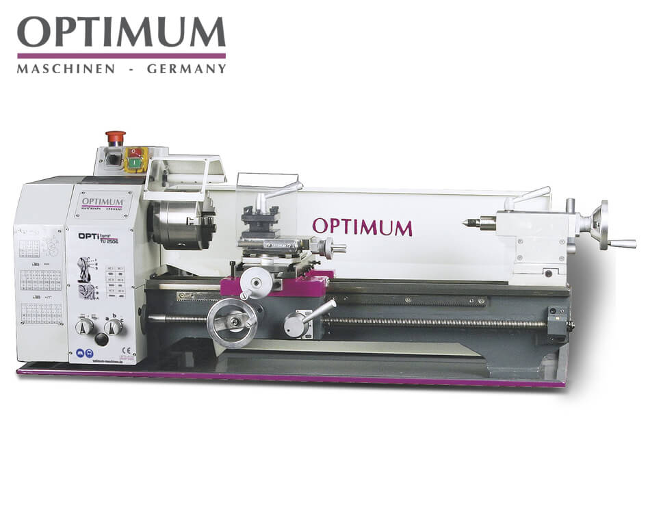 Stolový sústruh na kov Optimum OPTIturn TU 2506 / 230 V