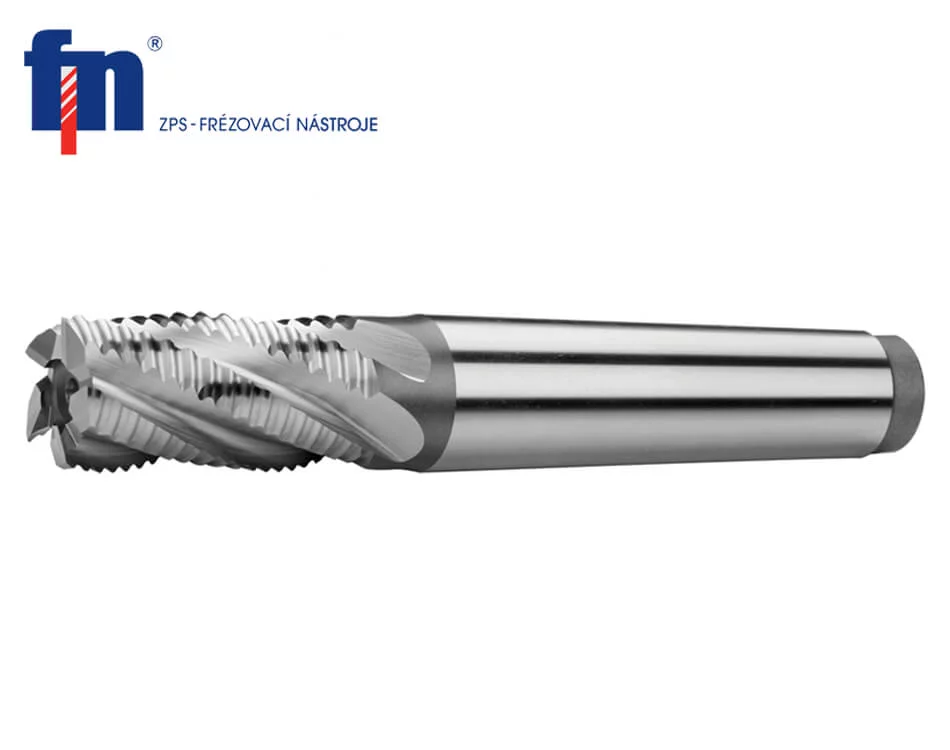 4-britá valcová čelná fréza na oceľ ZPS HSS/Co8 typ NR ø 20 x 123 mm / MK2