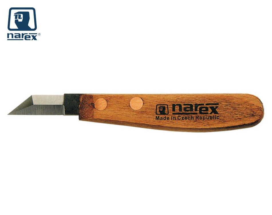 Zárezový rezbársky nôž na drevo Narex Profi