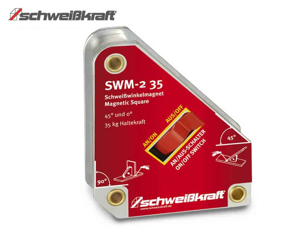 Vypínateľný uhlový magnet na zváranie Schweisskraft SWM-2 35
