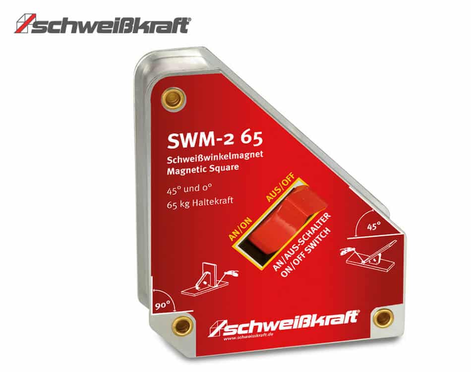 Vypínateľný uhlový magnet na zváranie Schweisskraft SWM-2 65
